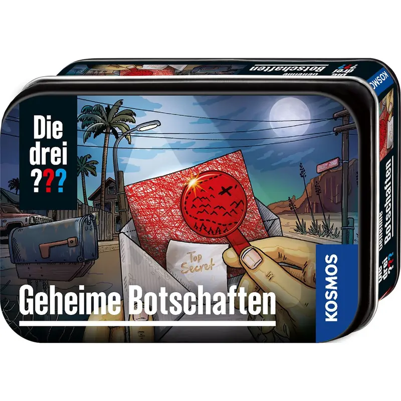 Die drei ??? Geheime Botschaften (kl. Dose) - ab 8 Jahren