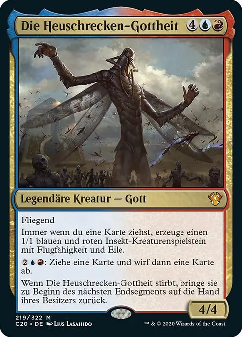 Die Heuschrecken-Gottheit C20-219 Mythic Deutsch