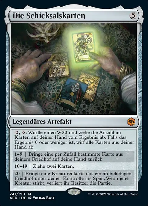 Die Schicksalskarten AFR-241 Mythic Deutsch