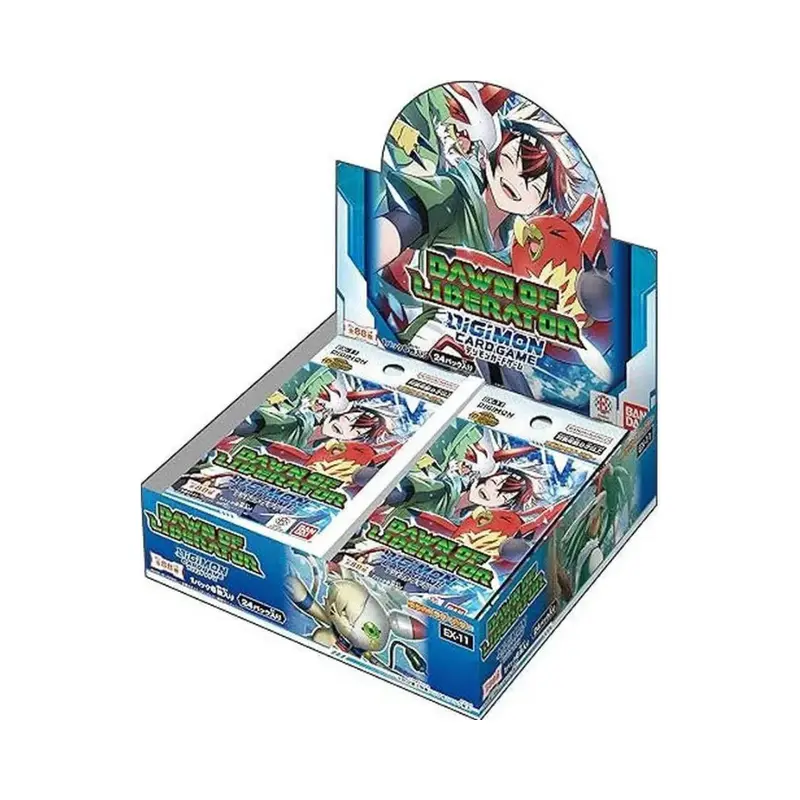 Digimon Card Game – Dawn of Liberator (EX-11) – Extra Booster Display (24 Packs) – EN