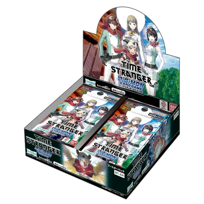 Digimon Card Game – Time Stranger (BT24) – Booster Display (24 Packs) – EN