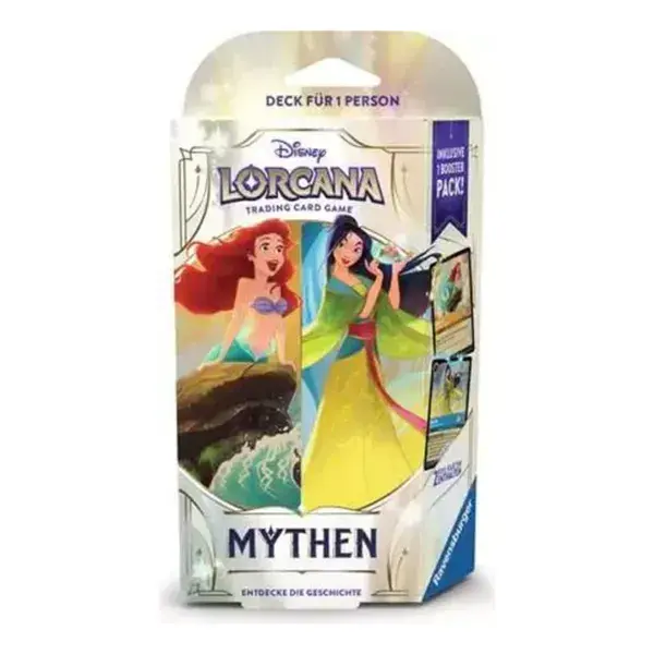 Disney Lorcana - Mythen - Bernstein & Saphir Starter Deck