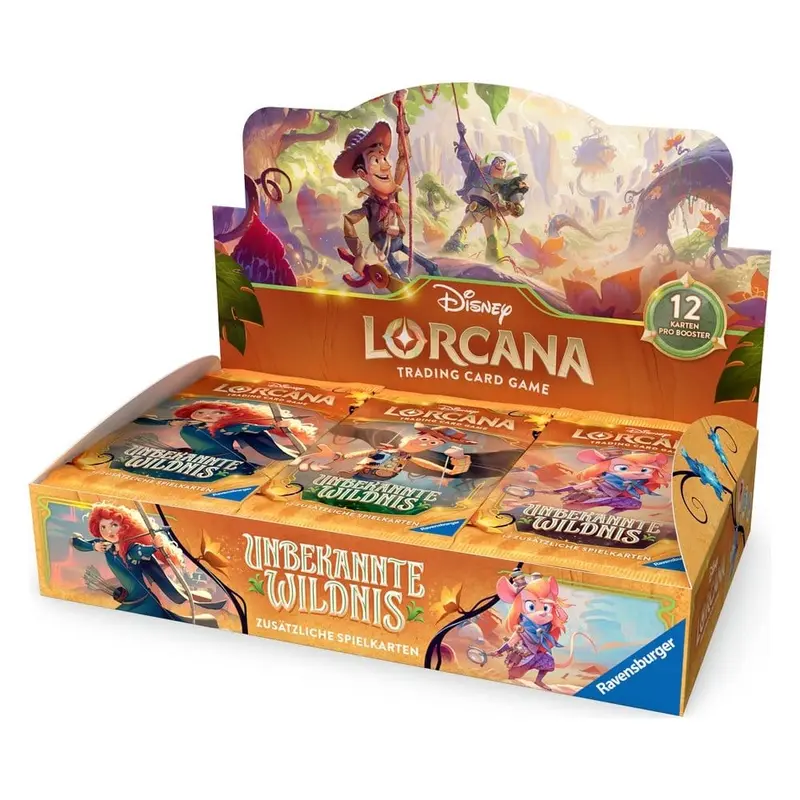 Disney Lorcana - Unbekannte Wildnis - Display - Deutsch