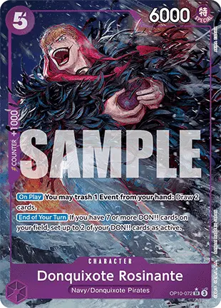 Donquixote Rosinante (OP10-072) (V.2) OP10 Alternate Art Englisch