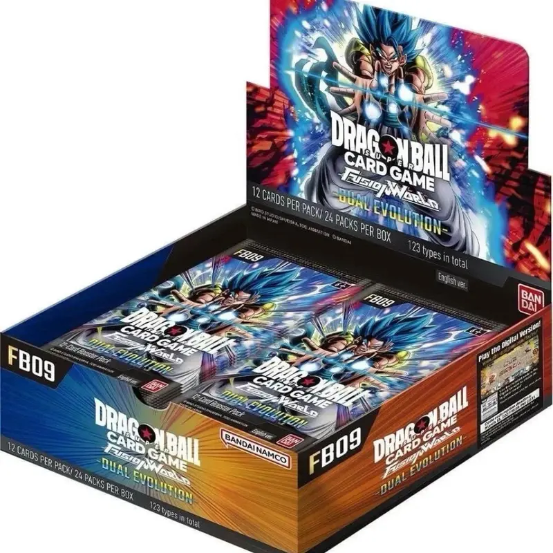 Dragon Ball Fusion World – FB09 Dual Evolution – Booster Display – EN