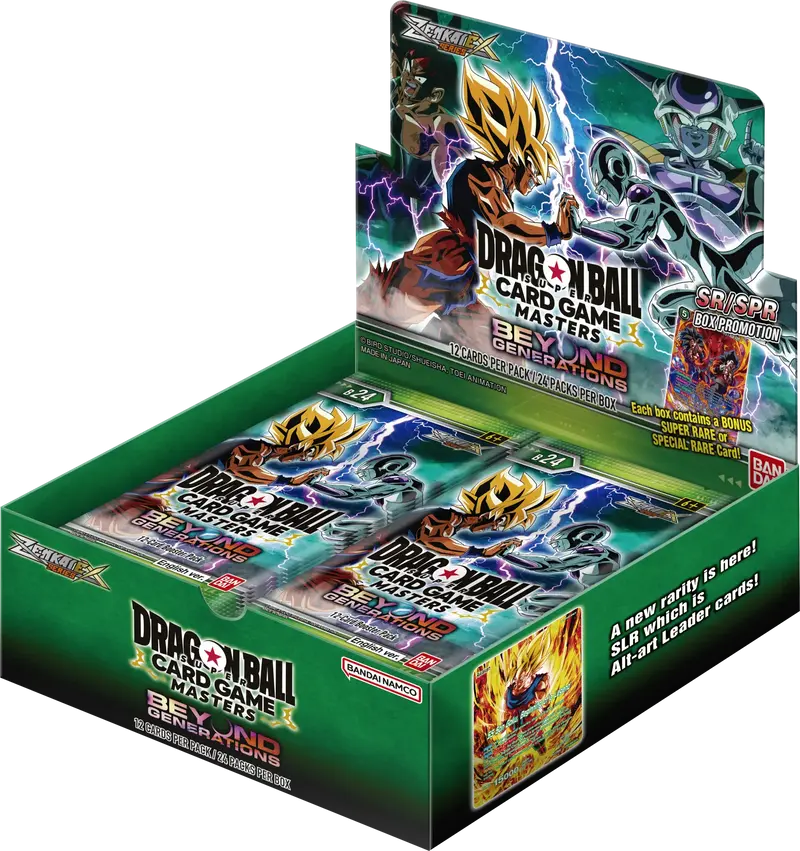 Dragon Ball Super Card Game – Beyond Generations B24 Booster Display (24 Packs, EN)