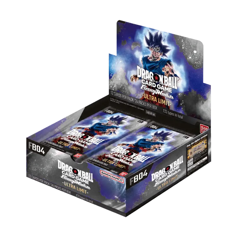 DRAGON BALL SUPER CARD GAME - FUSION WORLD ULTRA LIMIT FB04 BOOSTER DISPLAY (24 PACKS) - EN