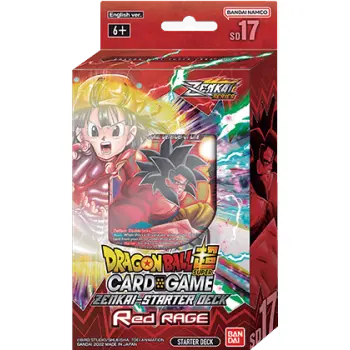 Dragon Ball Super Card Game - Zenkai Series SD17 Deck - Red Rage - englisch