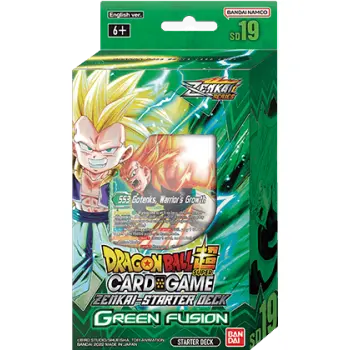 Dragon Ball Super Card Game - Zenkai Series SD19 Deck - Green Fusion - englisch