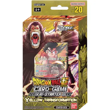Dragon Ball Super Card Game - Zenkai Series SD20 Deck - Yellow Transformation - englisch