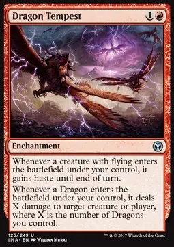 Dragon Tempest IMA-125 Uncommon Good Englisch Foil