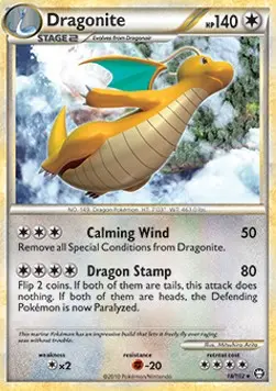 Dragonite TM-18 Rare Englisch