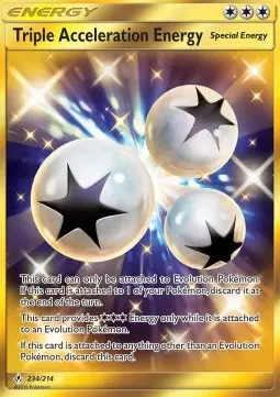 Dreifach-Beschleunigungs-Energie UNB-234 Secret Rare Deutsch
