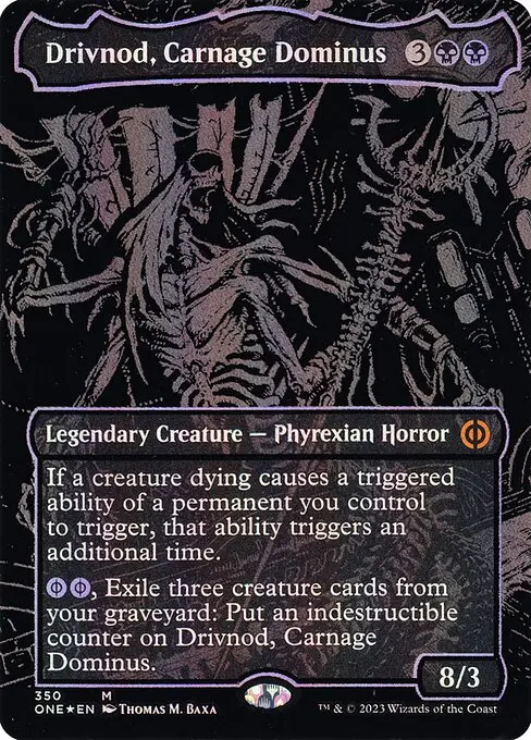 Drivnod, Carnage Dominus (V.2) XONE-350 Mythic Englisch