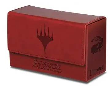 Dual Flip Box Red Mana for Magic (Matte Finish)
