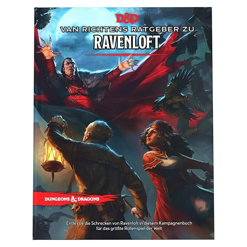 Dungeons & Dragons - Erweiterung - Van Richtens Ratgeber zu Ravenloft - Hard Cover - Deutsche Ausgabe