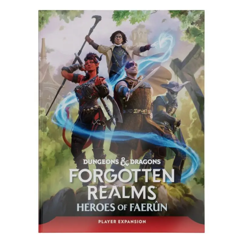 Dungeons & Dragons Forgotten Realms Heroes of Faerun Player Guide Hard Cover Englisch