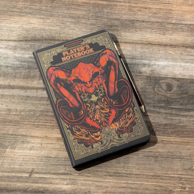 Dungeons & Dragons Notizbuch mit Kugelschreiber