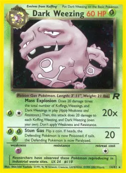 Dunkles Smogmog TR-14 Holo Rare Deutsch