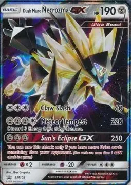 Dusk Mane Necrozma GX SM-102 Promo Englisch