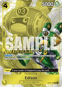 Edison (OP07-100) (V.2) UP Common Englisch