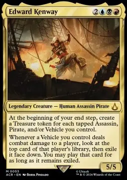 Edward Kenway ACR-53 Mythic Near Mint Deutsch