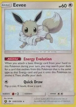Eevee HIF-SV41 Holo Rare Englisch