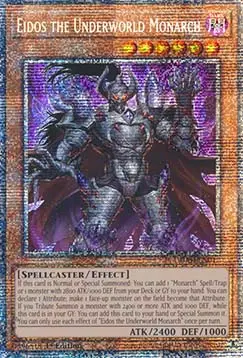 Eidos the Underworld Monarch (V.2) DUAD-EN017 Starlight Rare Englisch