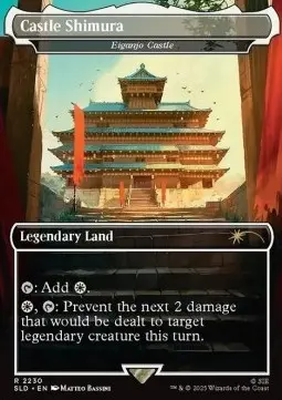 Eiganjo Castle SLDPS-2230 Rare Near Mint Englisch Foil