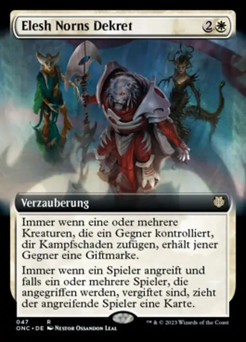 Elesh Norns Dekret XONC-47 Rare Deutsch