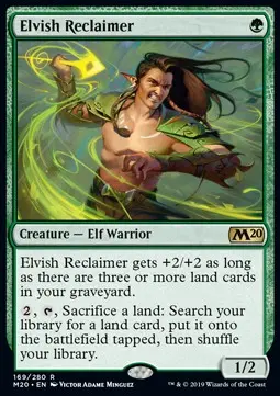 Elvish Reclaimer M20-169 Rare Excellent Englisch