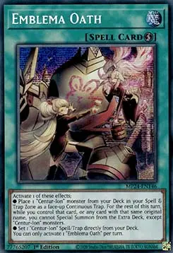 Emblema-Schwur MP24-146 Secret Rare Near Mint Deutsch 1. Auflage