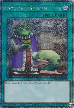 Emporkömmling Goblin (V.2) RA03-096 Quarter Century Secret Rare Near Mint Deutsch 1. Auflage