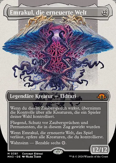 Emrakul, die erneuerte Welt (V.1) XMH3-381 Mythic Deutsch