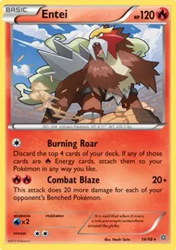 Entei AOR-14 Rare Englisch