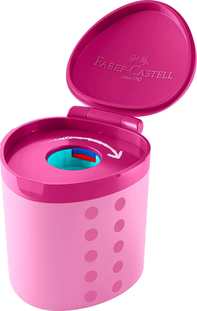 Faber-Castell Grippy Einzelspitzer Kunststoff kindersicher