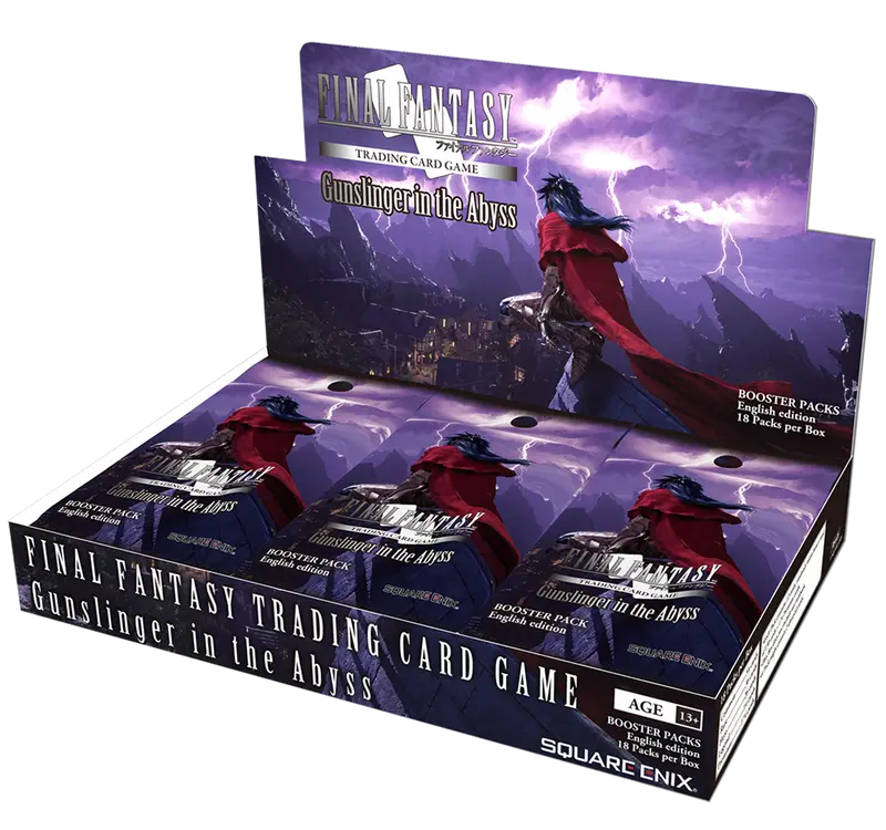 Final Fantasy TCG – Gunslinger in the Abyss Booster Display (18 Boosterpacks) – Englisch
