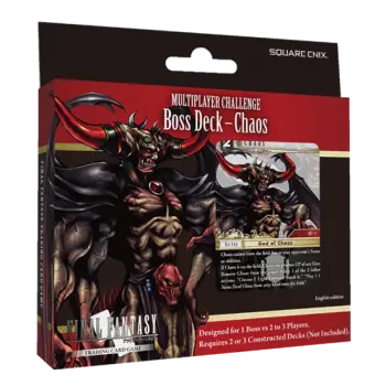 Final Fantasy TCG - Multiplayer Challenge Boss Deck - Chaos - DE