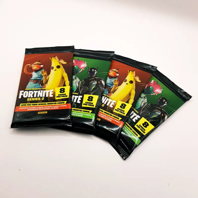 Fortnite Series 2 Trading Card Booster Packs (4 Stück) 2020 Sammelkarten Panini