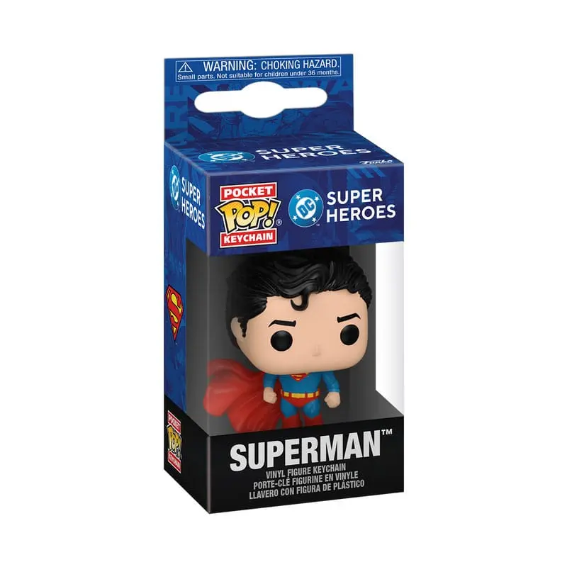 Funko Pocket POP! Keychain - DC Super Heroes - Superman - 4 cm