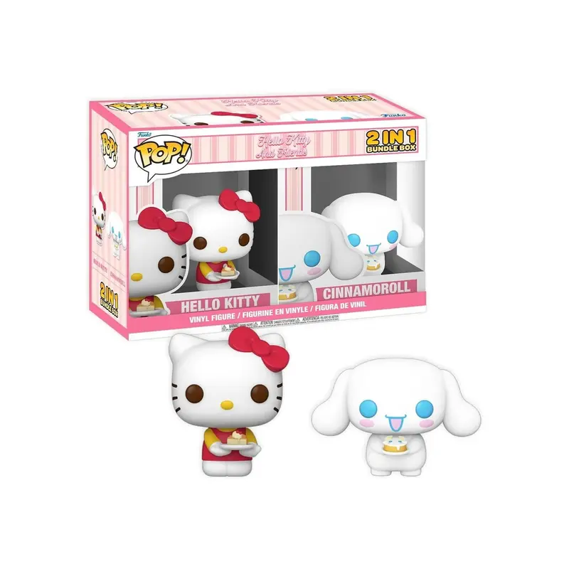 Funko POP! - 2 in 1 Bundle Box - Cinnamoroll & Hello Kitty with Cake