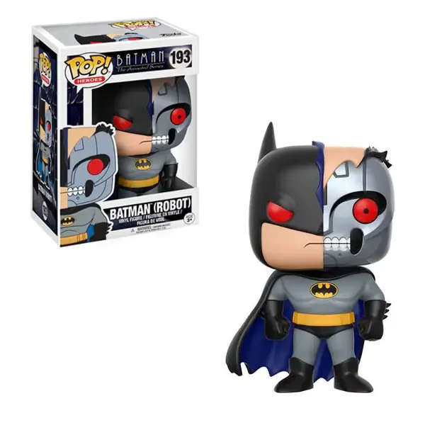 FUNKO POP Batman animated Series #193 Batman (Robot) Vinyl Figur NEU sealed