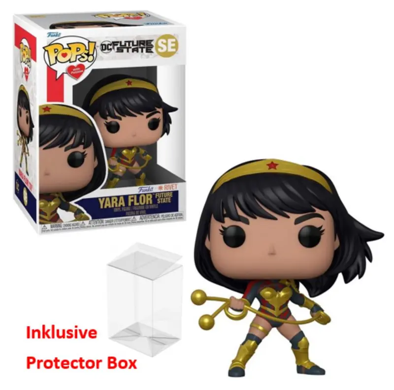 FUNKO POP DC #SE Yara Flor Future State Vinyl Figur NEU sealed + Protector Box
