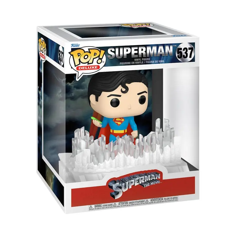 Funko POP! Deluxe - Superman (1978) - Superman (FoS) - 9 cm *Beschädigte Verpackung*