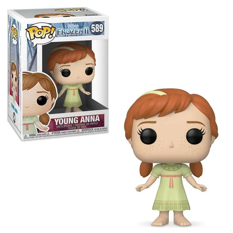 FUNKO POP Disney Frozen II / Eiskönigin 2 #589 Young Anna Vinyl Figur NEU sealed
