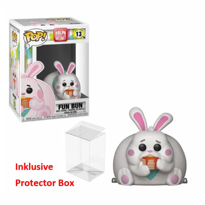 FUNKO POP Disney Ralph #13 Fun Bun Vinyl Figur NEU sealed + Protector Box