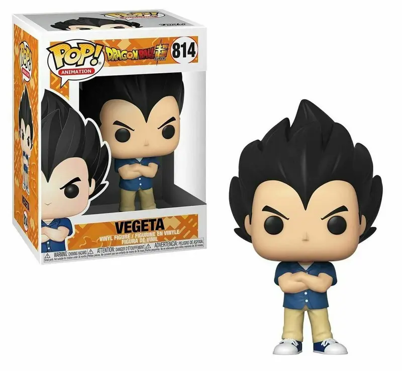 FUNKO POP Dragon Ball Super #814 Vegeta Vinyl Figur NEU sealed