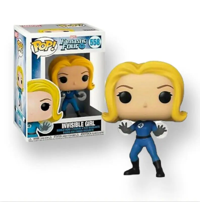 FUNKO POP Fantastic Four #558 Invisible Girl Vinyl Figur NEU sealed