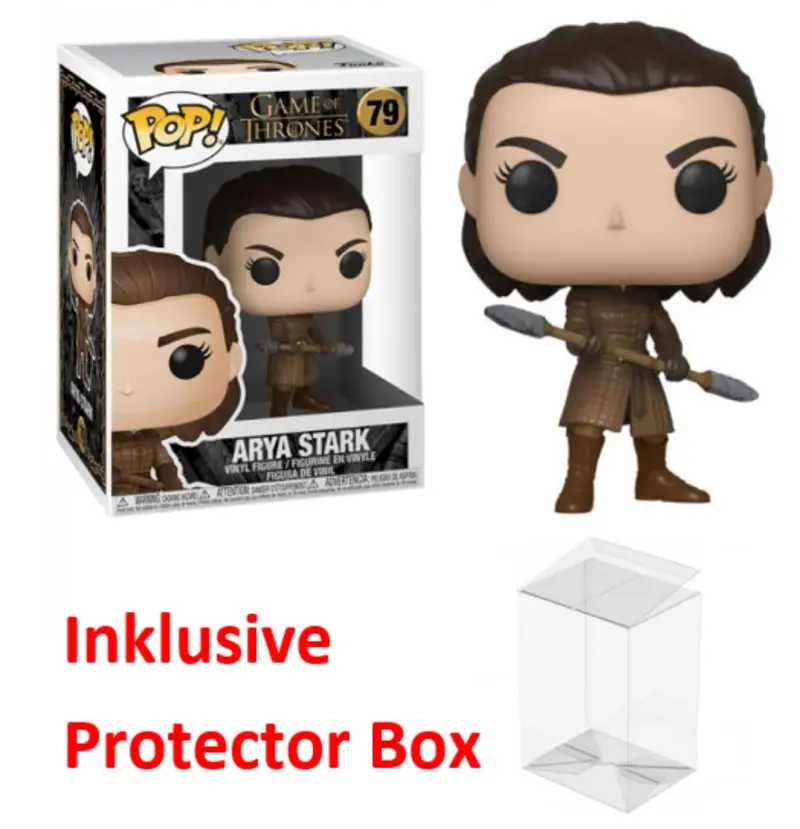 FUNKO POP Game of Thrones #79 Arya Stark Figur NEU sealed + Protector Box