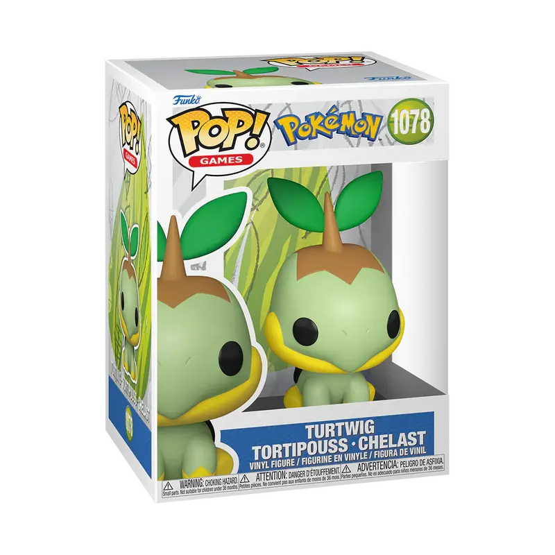 Funko Pop! Games Pokémon – Turtwig (Chelast) #1078